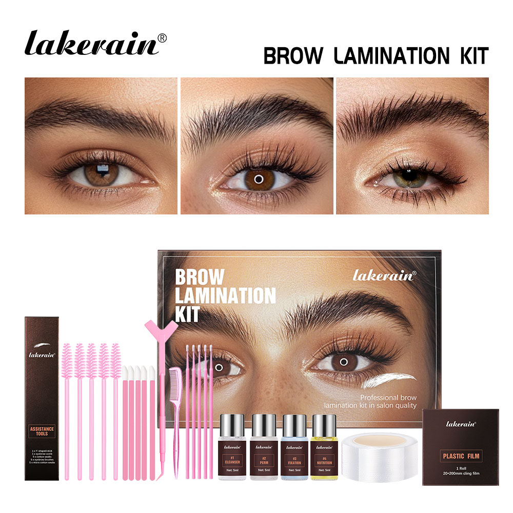 Eyelash Extension Full Set - Semi-permanent Brow Lift Perming Brow Lamination