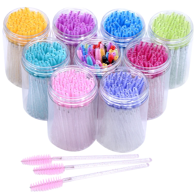 Eyelash Extension Vendor - Wholesale 50Pcs/Bottle Disposable Eyelash Extension Mascara