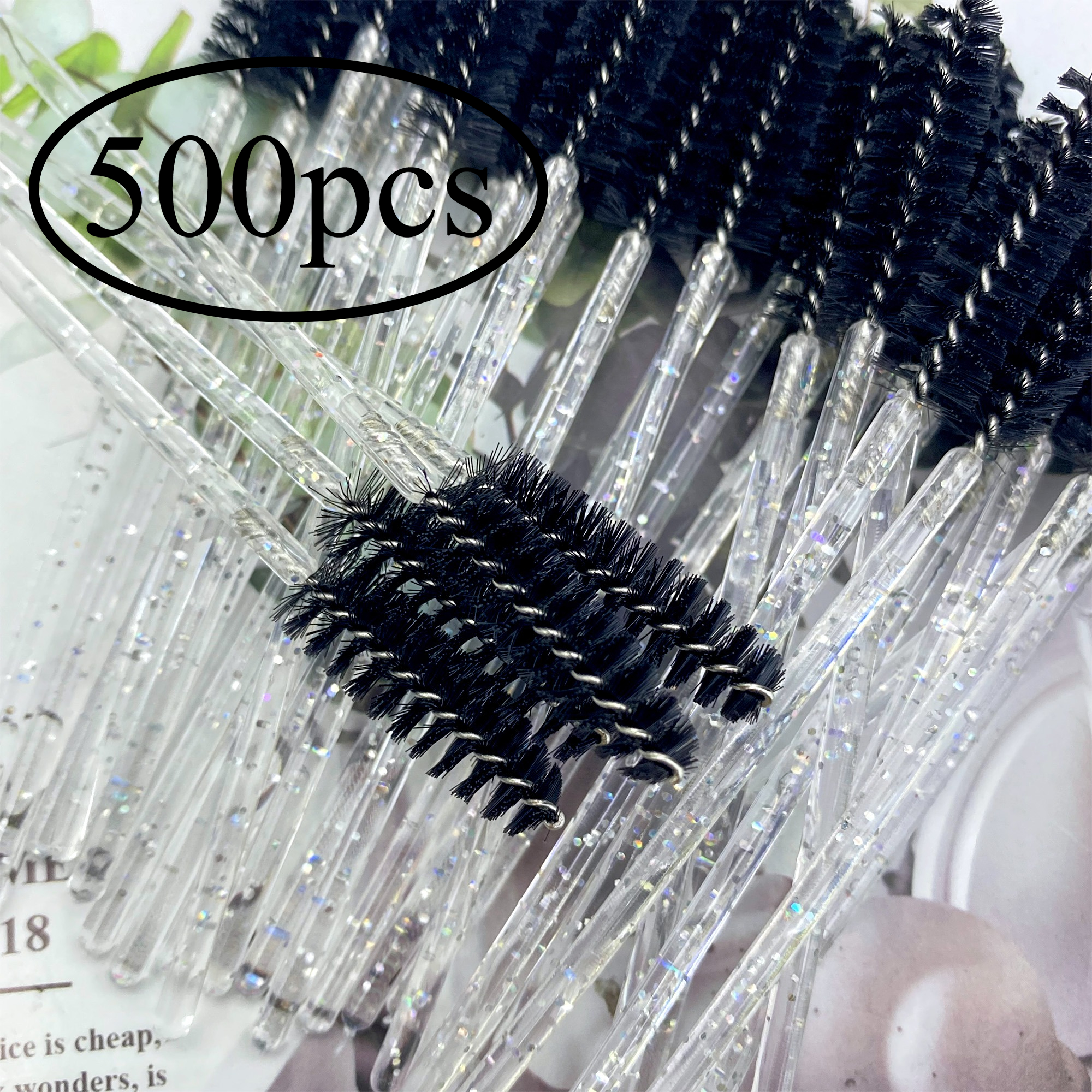 Eyelash Extension Vendor - 500PCS Eyelashes Brushes Set Wholesaler Disposable