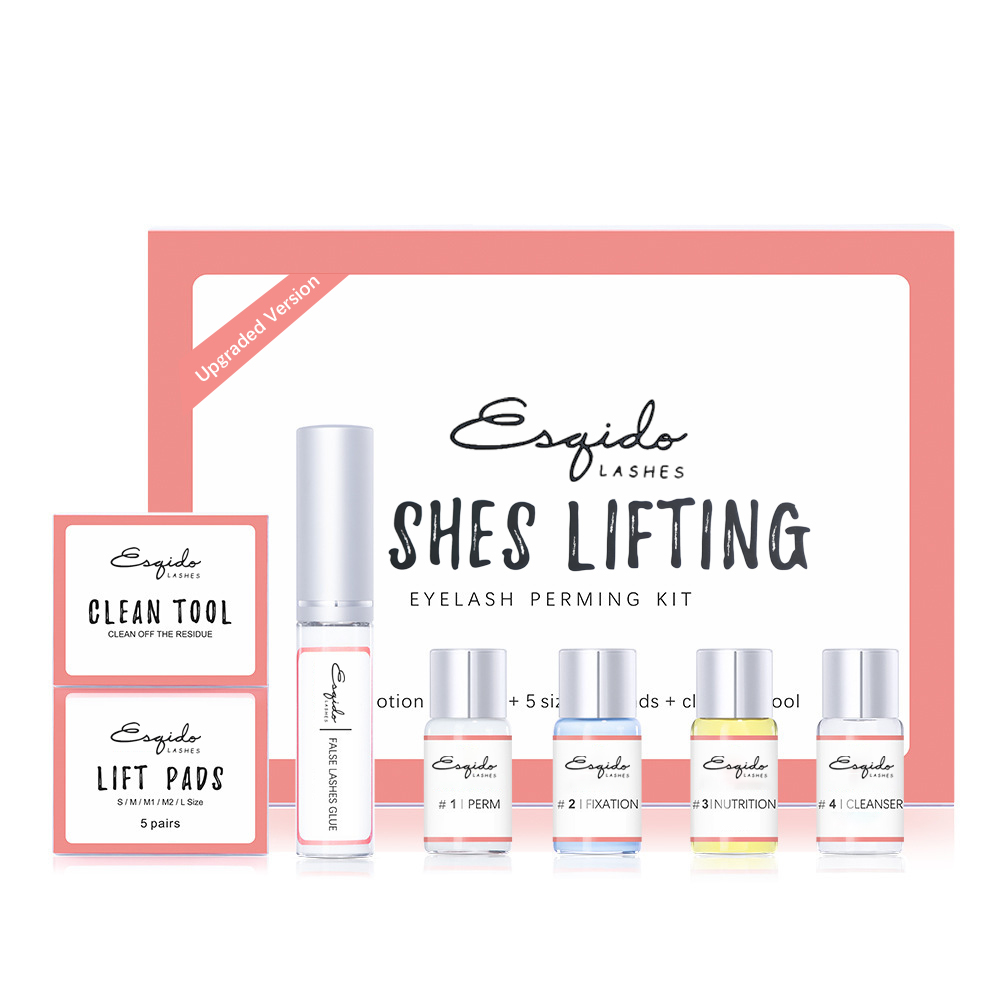 Eyelash Extension Full Set - New Lash Lift Kit Long Lasting