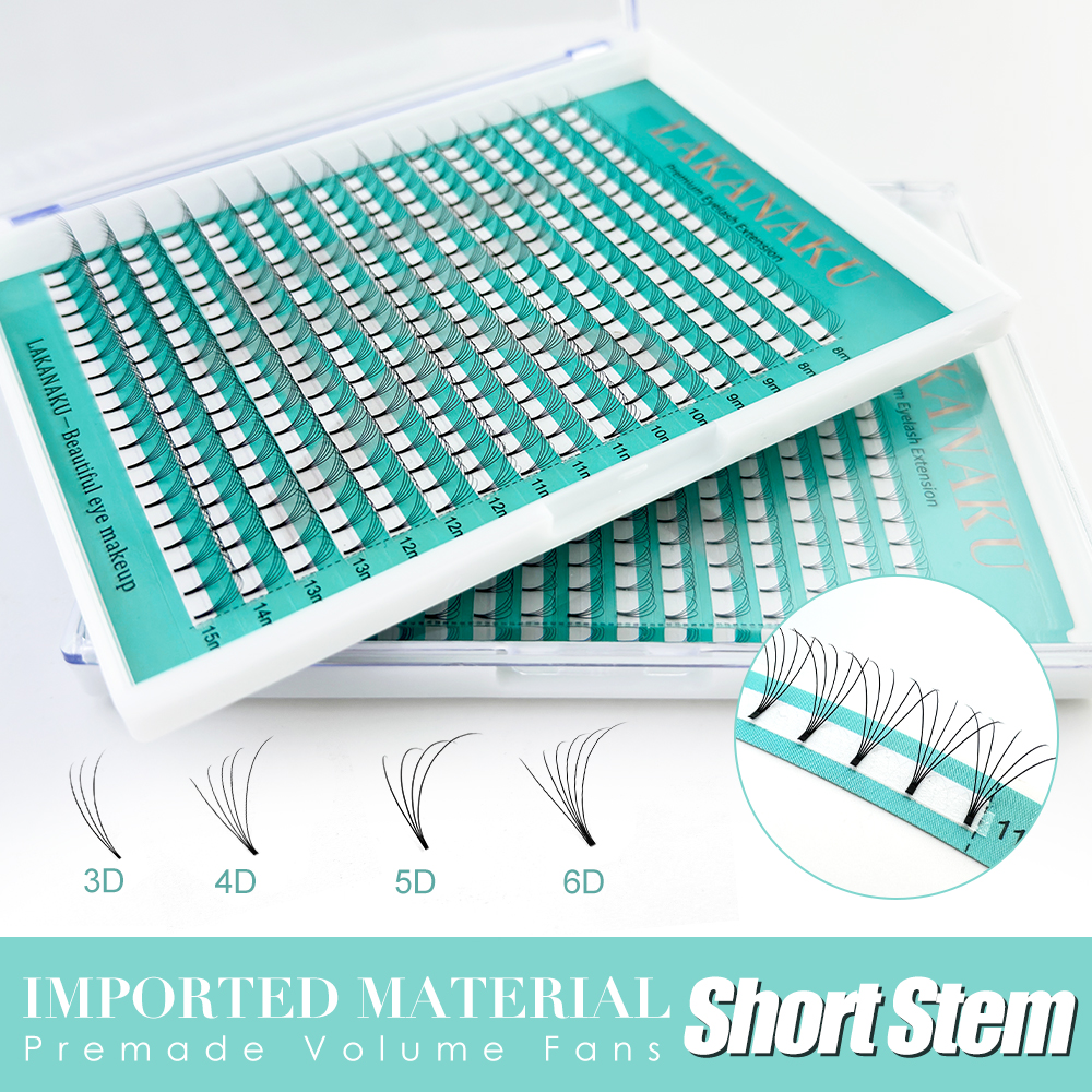 Eyelash Extension Course - LAKANAKU 320Fans Premade Volume Fans Imported
