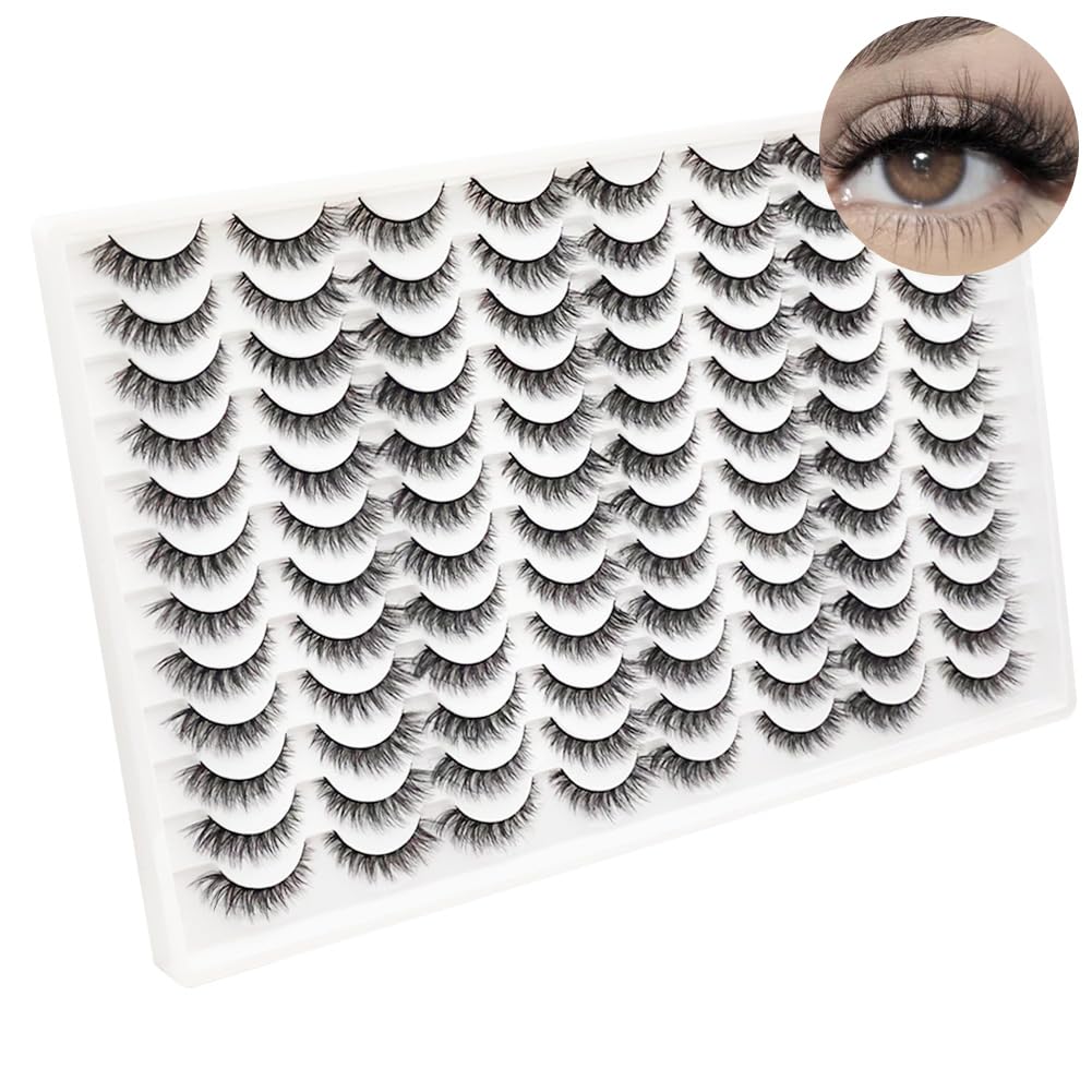 Faux Mink Lash - 48 Pairs Faux Mink Strip Lashes