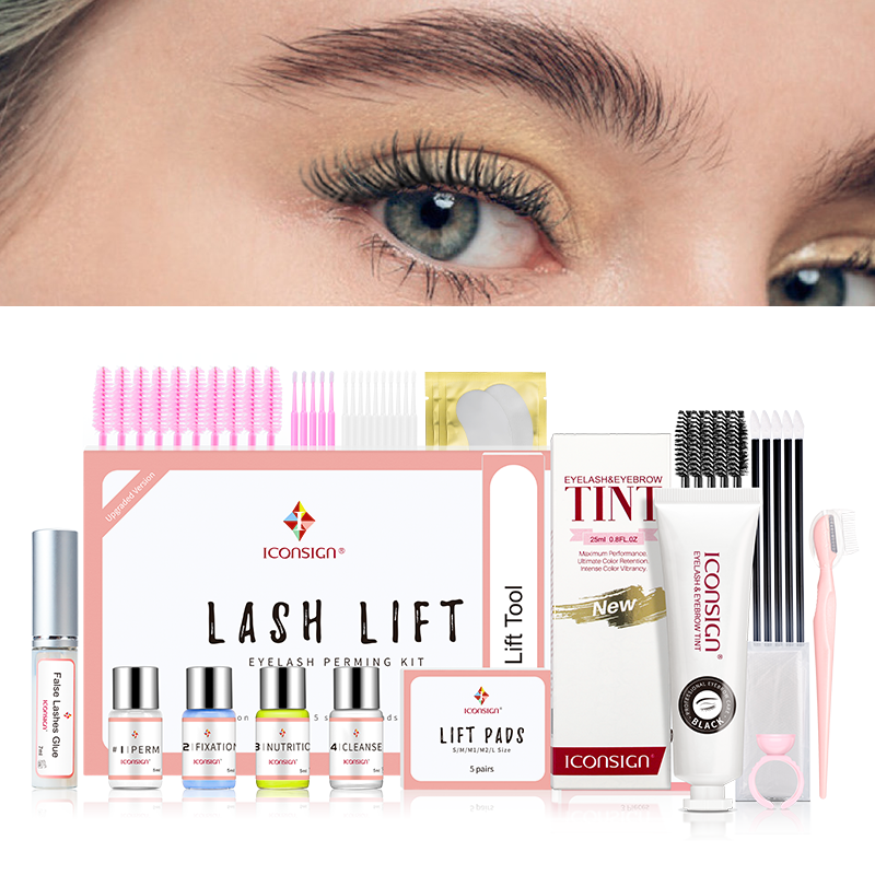 Eyelash Extension Full Set - ICONSIGN Upgrade Version Lash Lift Kit