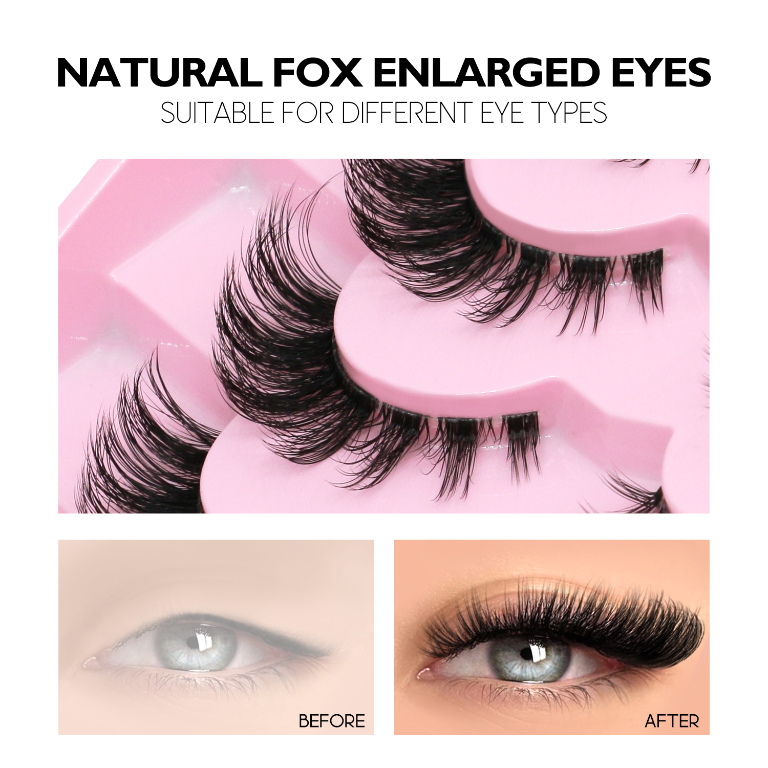 DIY lash clusters set Extensio - مراجعة Eyelash Extension Cat Eye وسعره