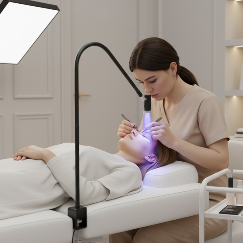 UV Lash Lamp 6W UV Glue Quick  - مراجعة Eyelash Extension Uv Glue وسعره