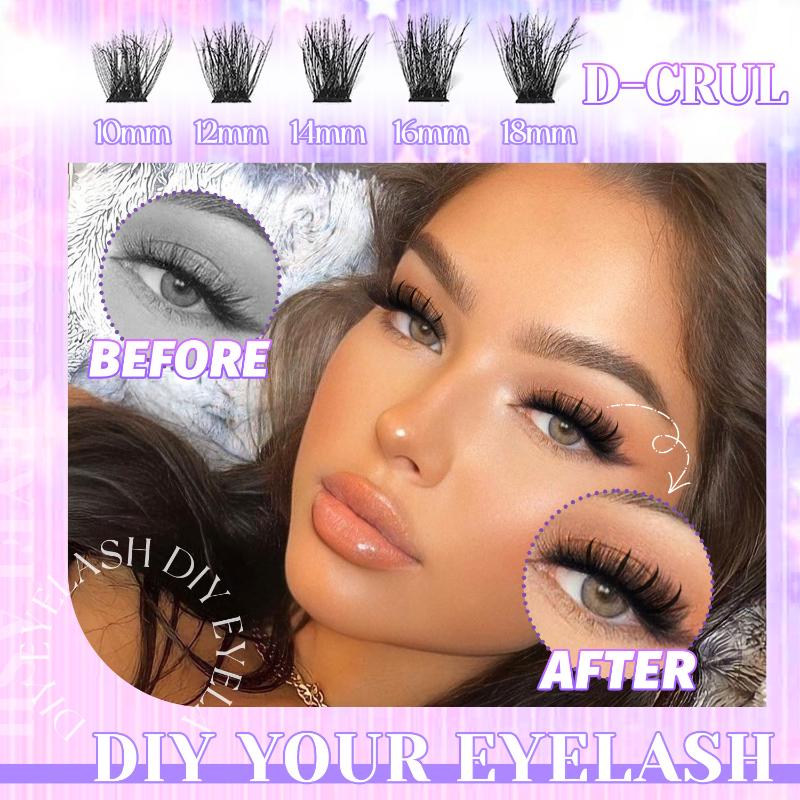 New Lashes Cluster DIY Lash Ex - مراجعة Eyelash Extension Vendor وسعره