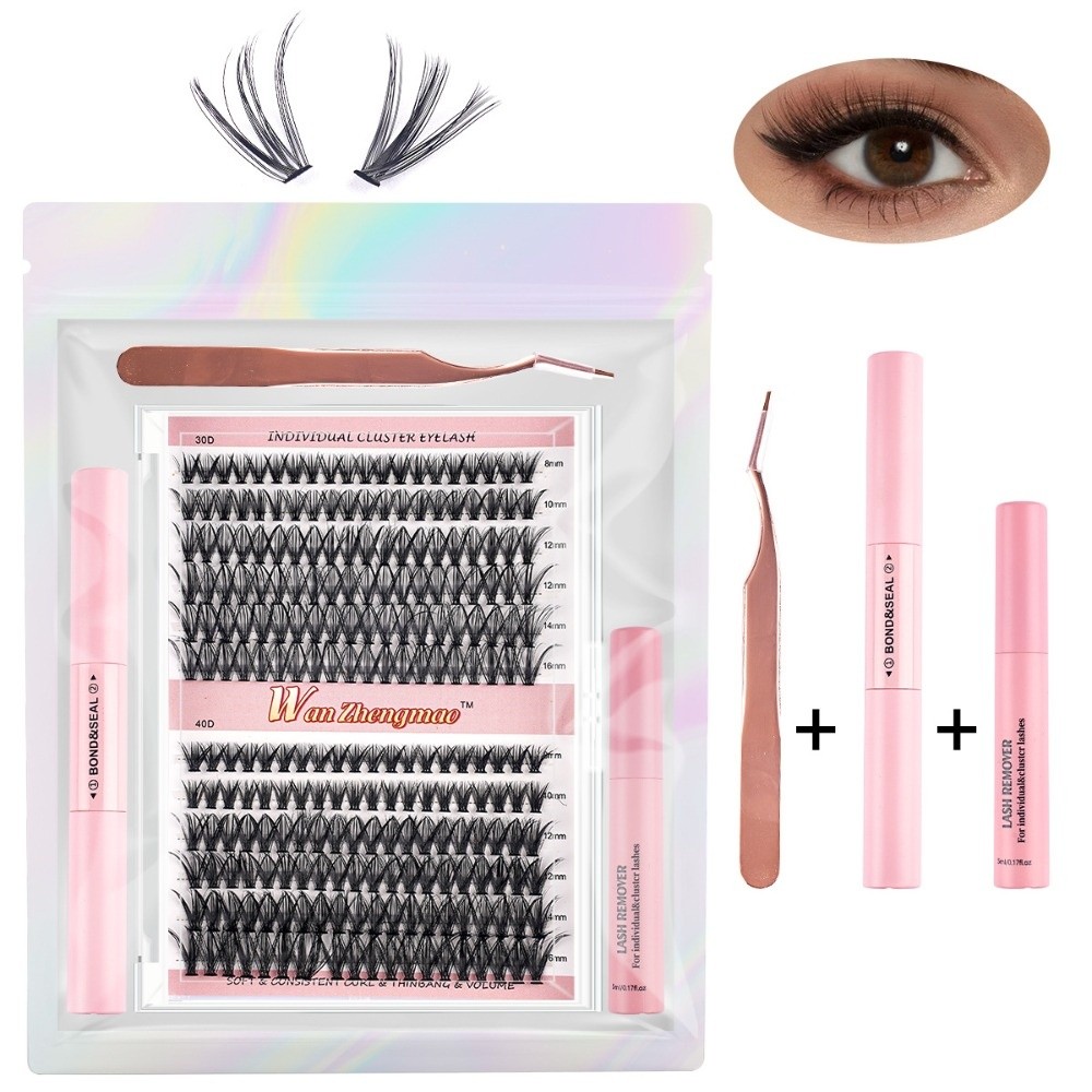 8-16mm Length False Eyelashes  - مراجعة Faux Mink Lash وسعره