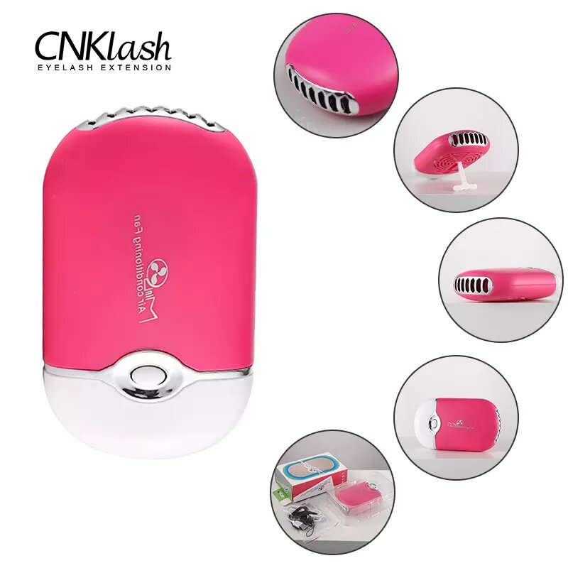 USB Mini Eyelashes Fan Graftin - مراجعة Eyelash Extension Uv Glue وسعره