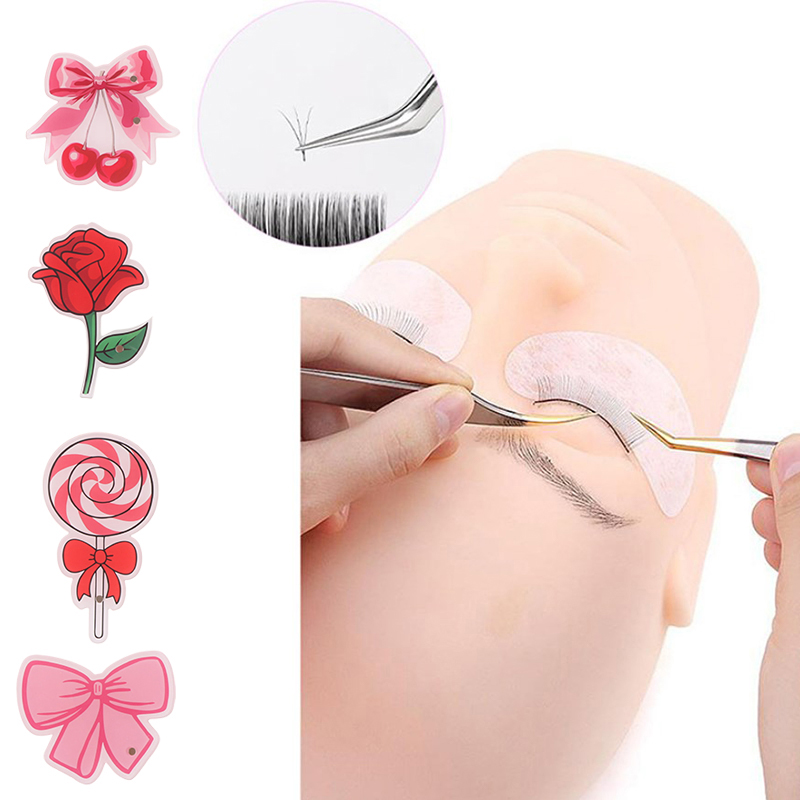 Pink Acrylic Eyelash Extension - مراجعة Eyelash Extension Menu وسعره