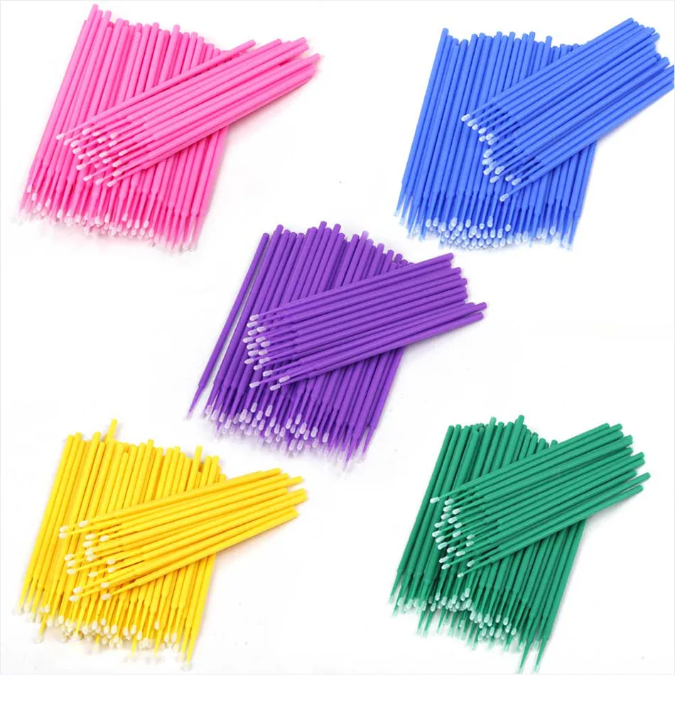 100Pcs/bag Disposable Eyelash  - مراجعة Eyelash Extension Vendor وسعره