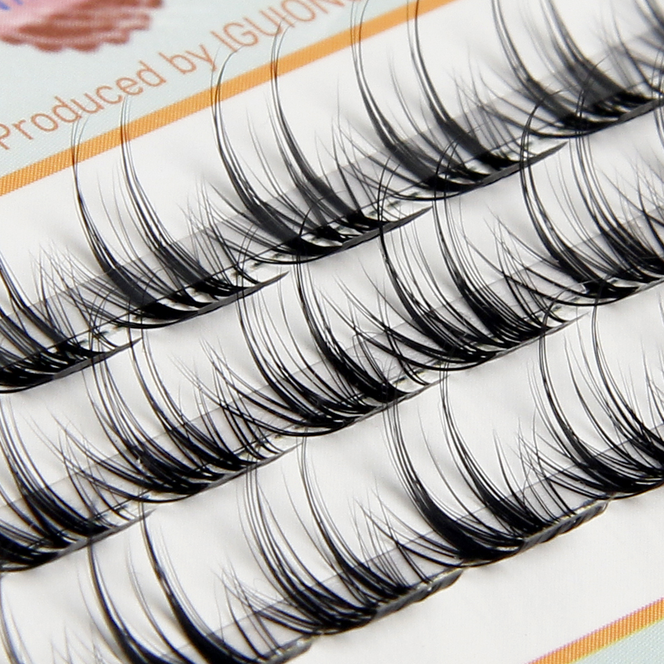 IGUIONSS OEM ODM Segmented Eye - مراجعة Eyelash Extension Human Hair وسعره
