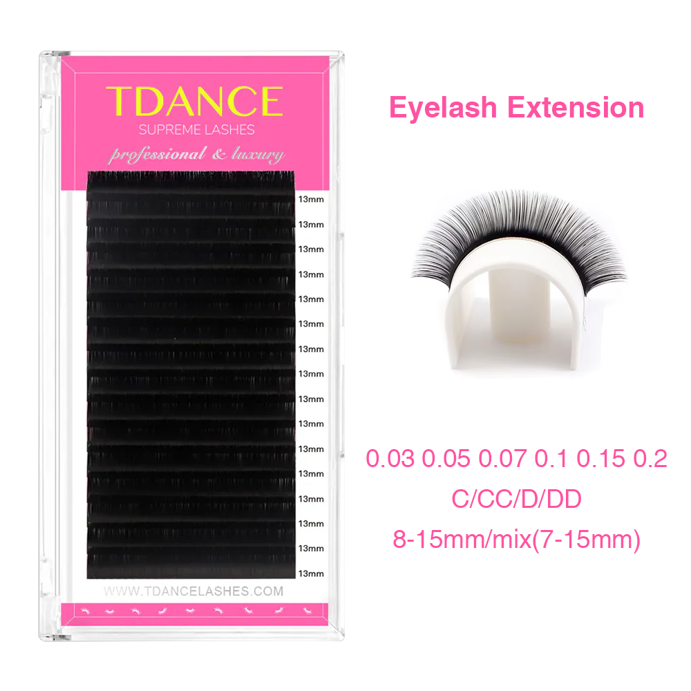 TDANCE Eyelash Extension 16Row - مراجعة Eyelash Extension Course وسعره