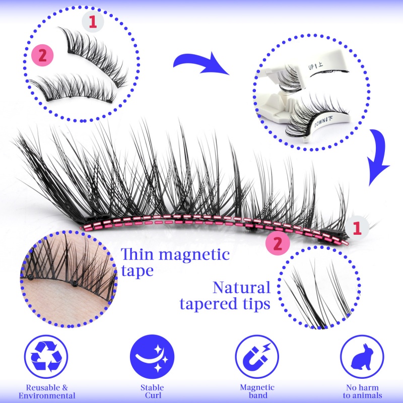 Magnetic Eyelash 1 Pair Natura - مراجعة Faux Mink Lash وسعره