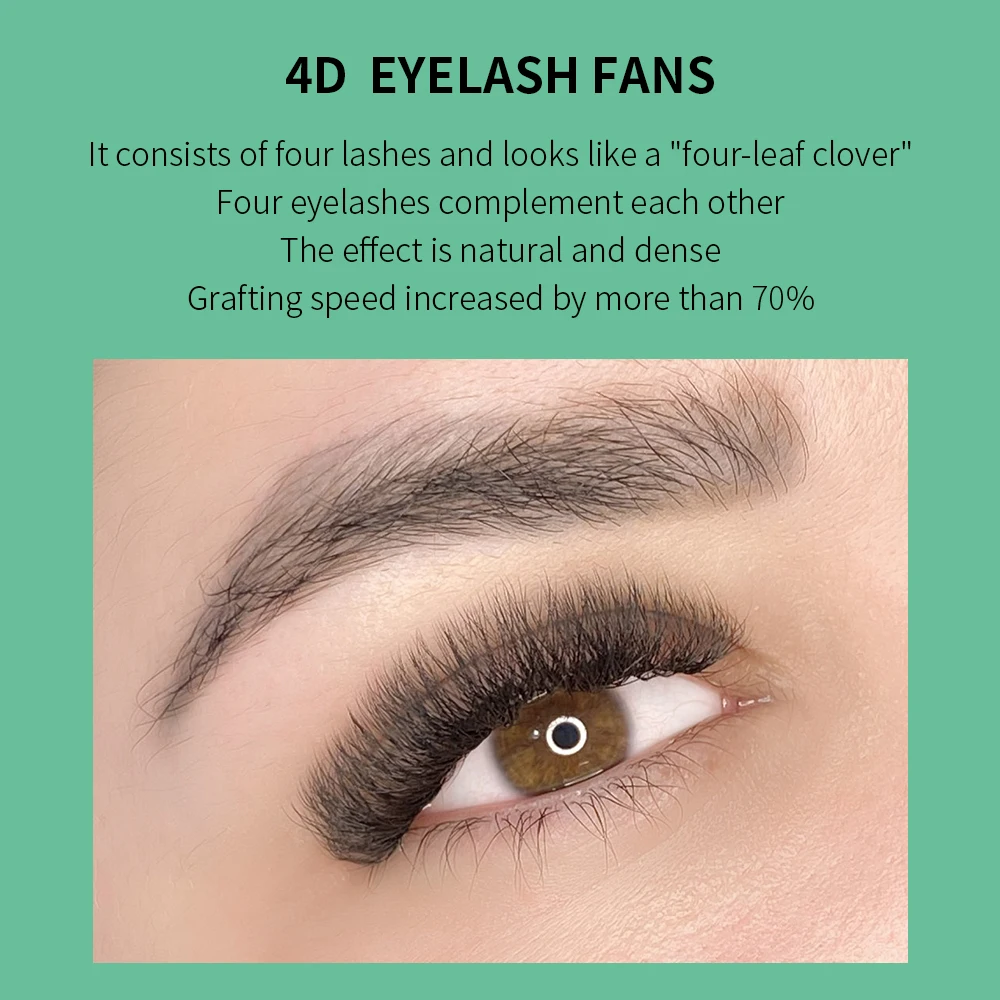 GLAMLASH 4D W Shape Eyelash Ex - مراجعة Eyelash Extension Human Hair وسعره