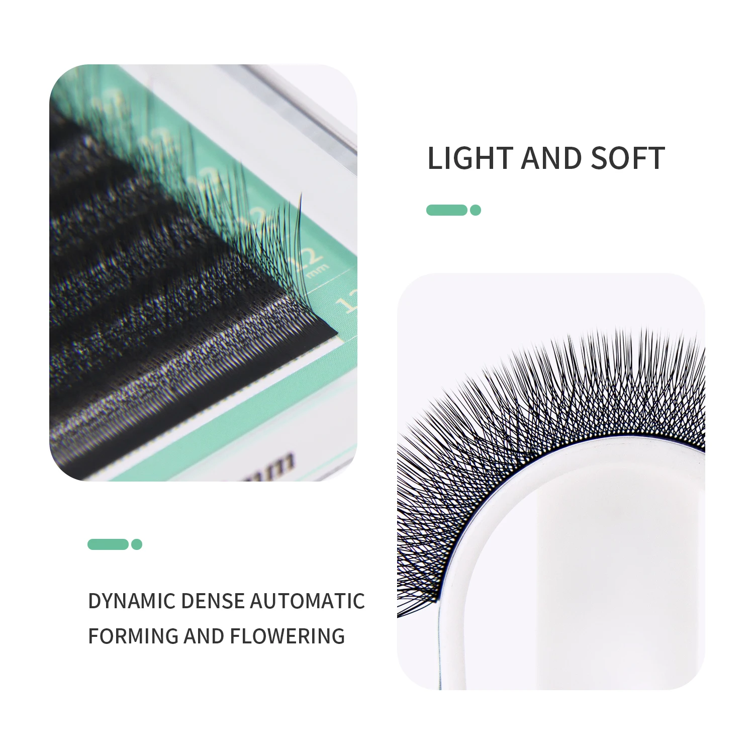 GLAMLASH 4D W Shape Eyelash Ex - مراجعة Eyelash Extension Human Hair وسعره