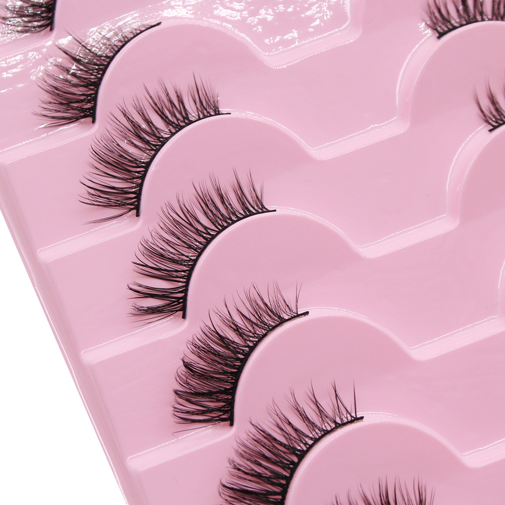 Moonlily 10 Pairs Half Eyelash - مراجعة Eyelash Extension Cat Eye وسعره