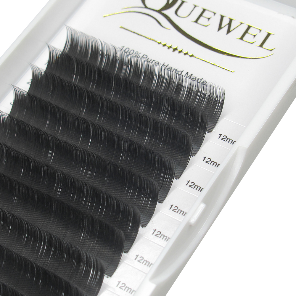 Quewel Ellipse Flat Eyelash Ex - مراجعة Eyelash Extension Human Hair وسعره