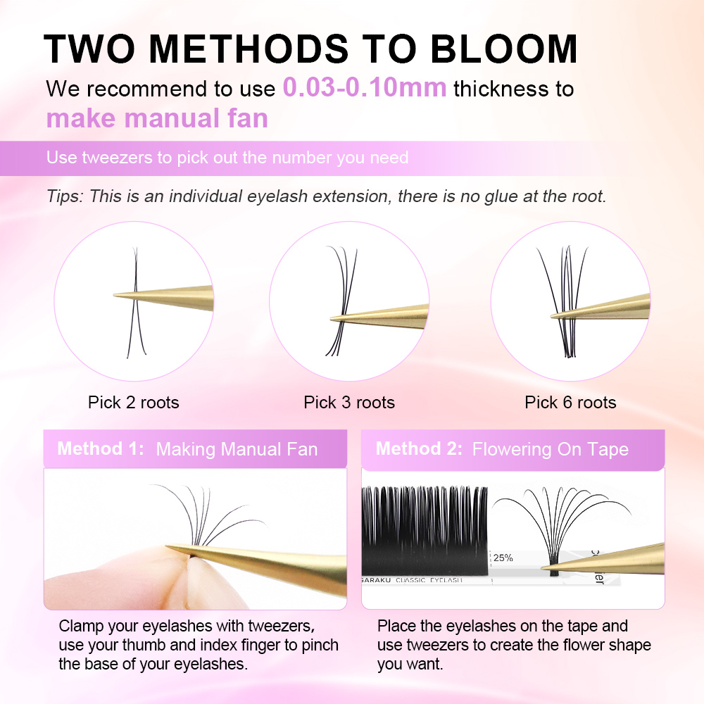 NAGARAKU 6 Cases Classic Mix E - مراجعة Eyelash Extension Course وسعره