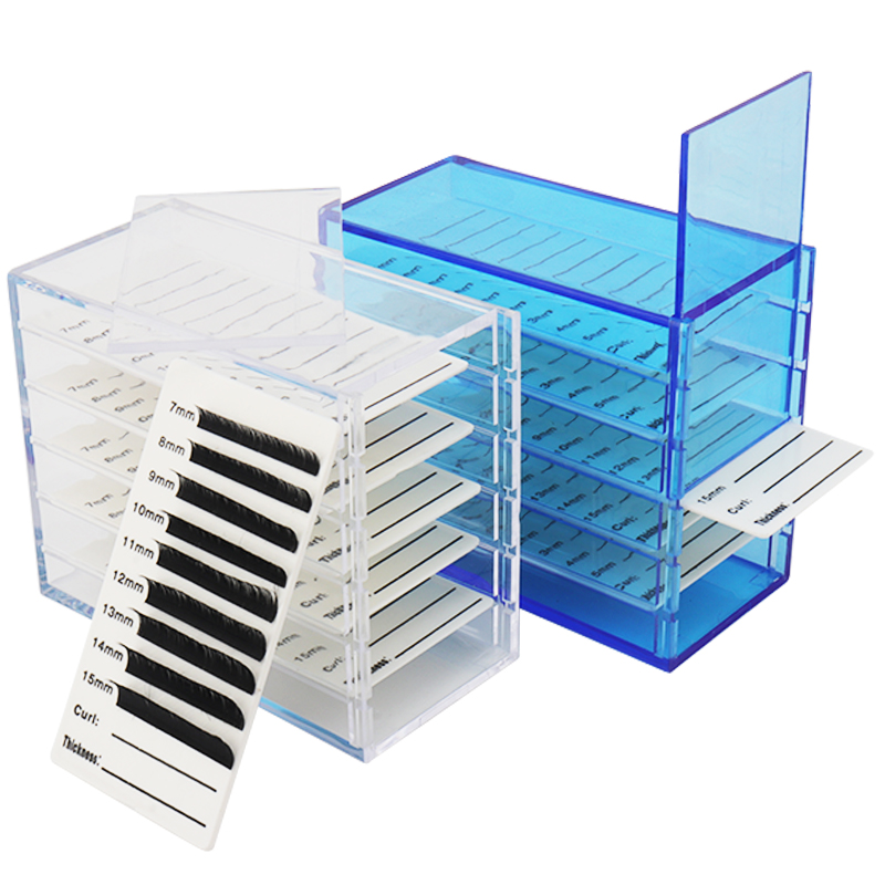 5 Layers Eyelash Extensions St - مراجعة Lash Tray Organizer وسعره