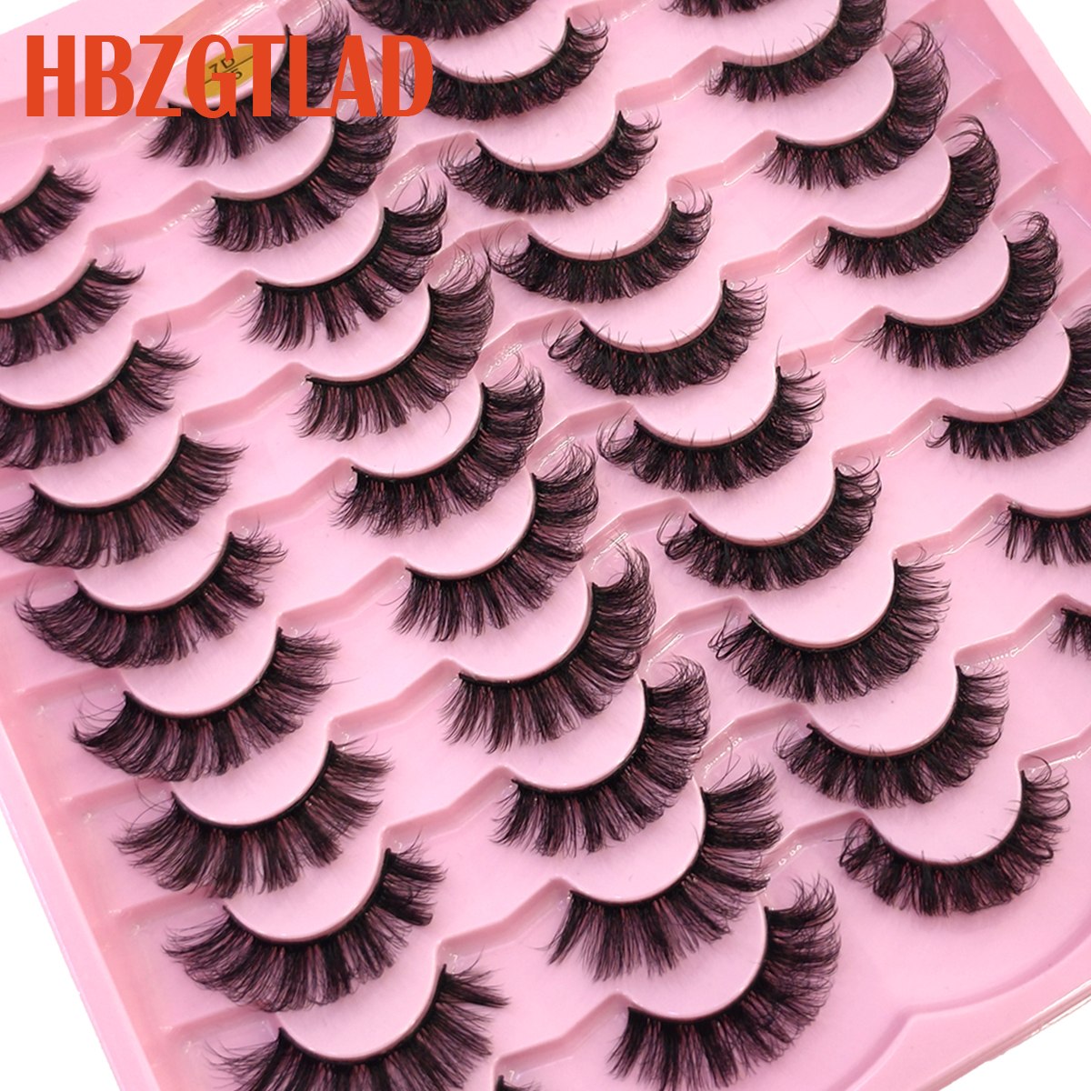 New 20 pairs natural long 3D m - مراجعة Eyelash Extension Full Set وسعره