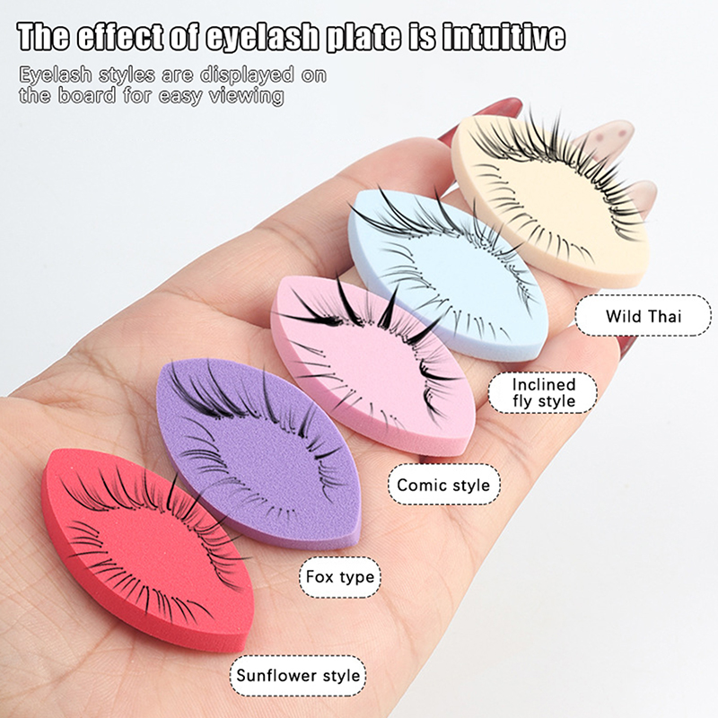 50PCS False Eyelash Pads Begin - مراجعة Eyelash Extension Menu وسعره