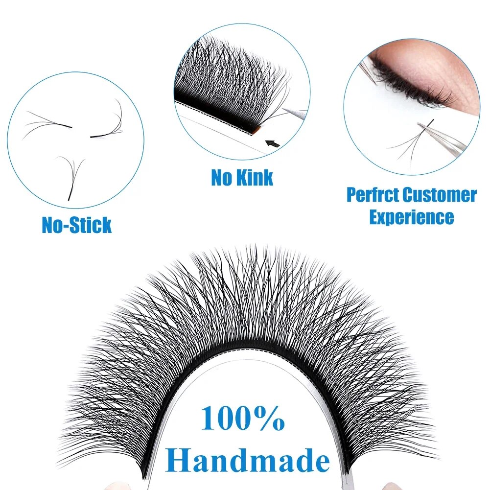 Wendy Lashes W Shape Supplies  - مراجعة Eyelash Extension Human Hair وسعره