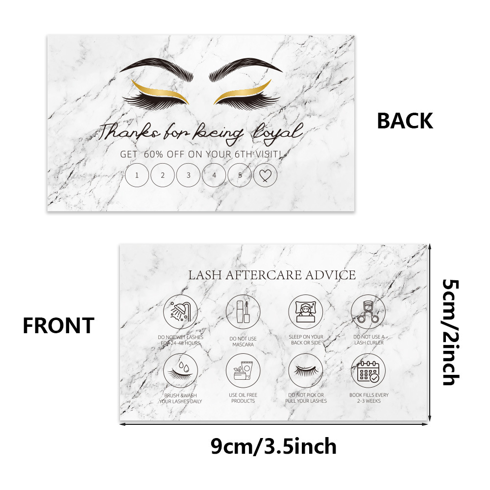 50pcs Shining Eyelash Business - مراجعة Eyelash Extension Menu وسعره