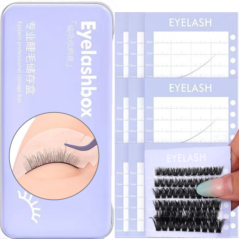 Women Magnetic Storage Box for - مراجعة Eyelash Extension Menu وسعره