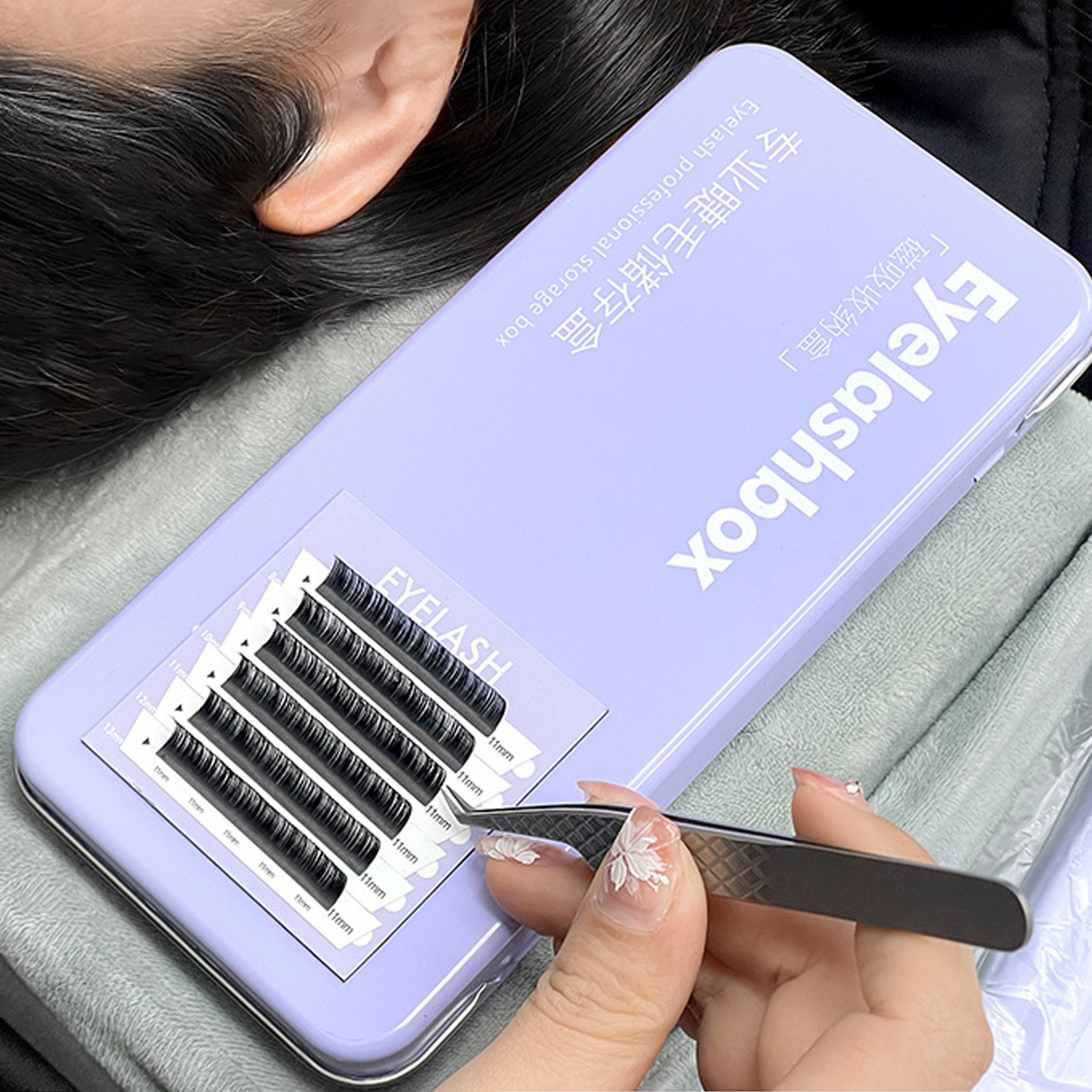 Women Magnetic Storage Box for - مراجعة Eyelash Extension Menu وسعره