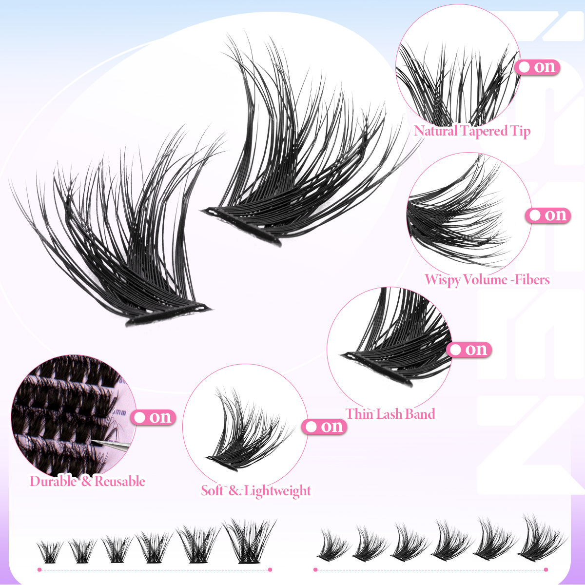 Lash Extension Kit Cat Eye DIY - مراجعة Eyelash Extension Cat Eye وسعره