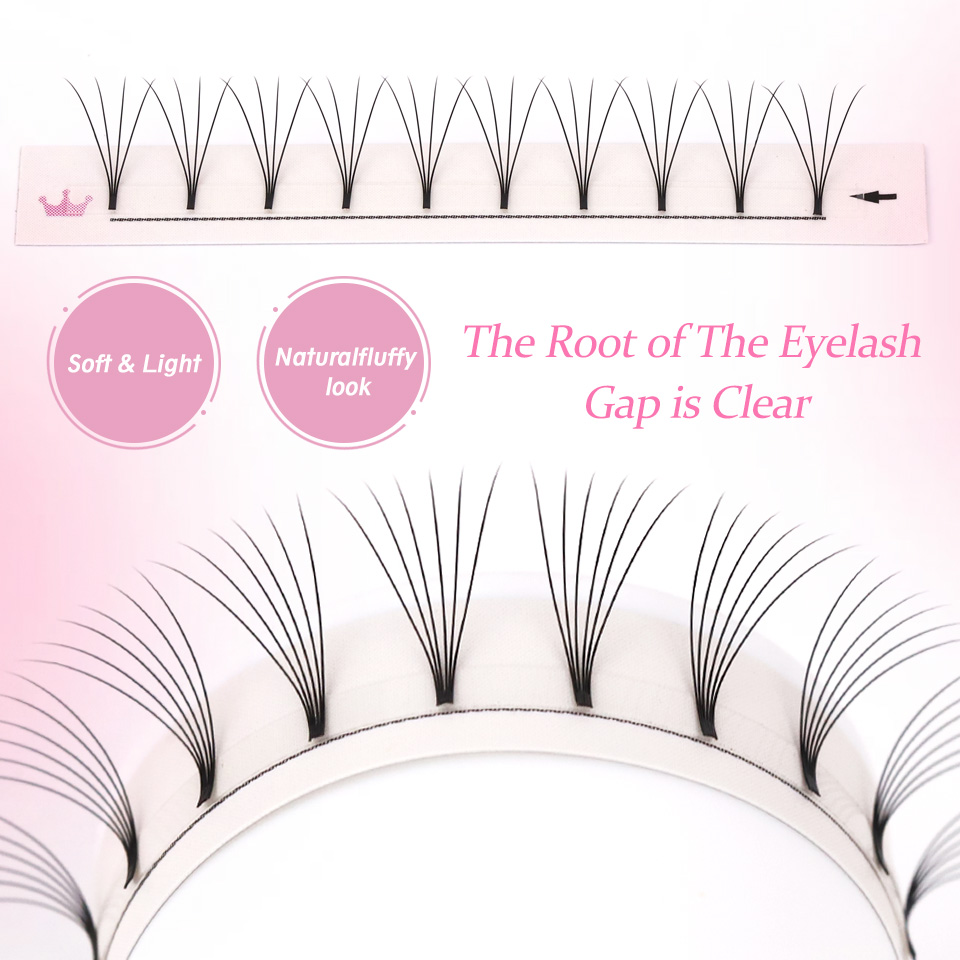 AGUUD Soft Natural Premade Vol - مراجعة Eyelash Extension Human Hair وسعره