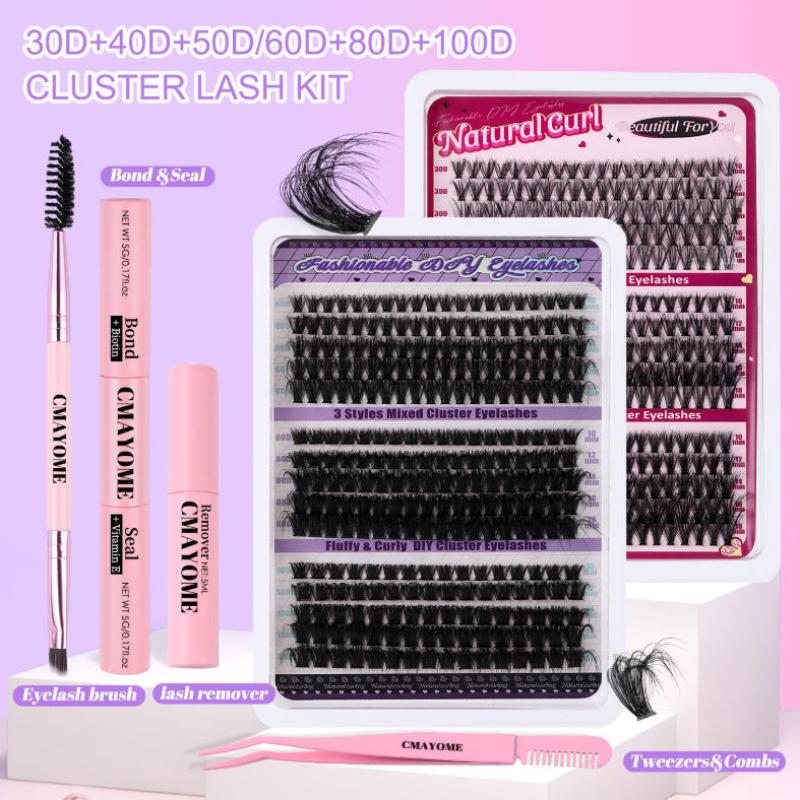 False Eyelashes Cluster Lashes - مراجعة Lash Tray Organizer وسعره