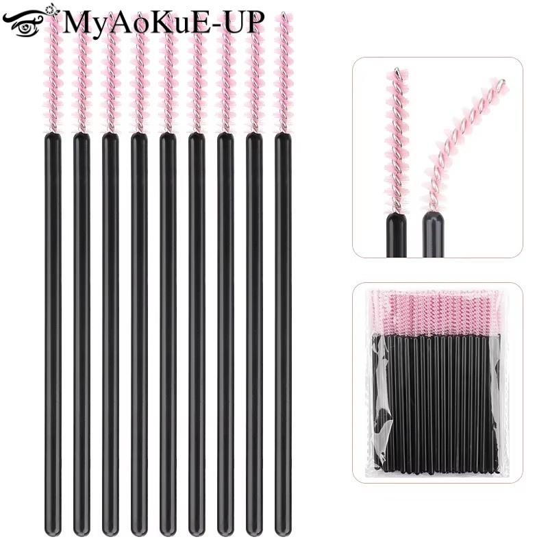 50Pcs Disposable Eyelash Makeu - مراجعة Eyelash Extension Vendor وسعره