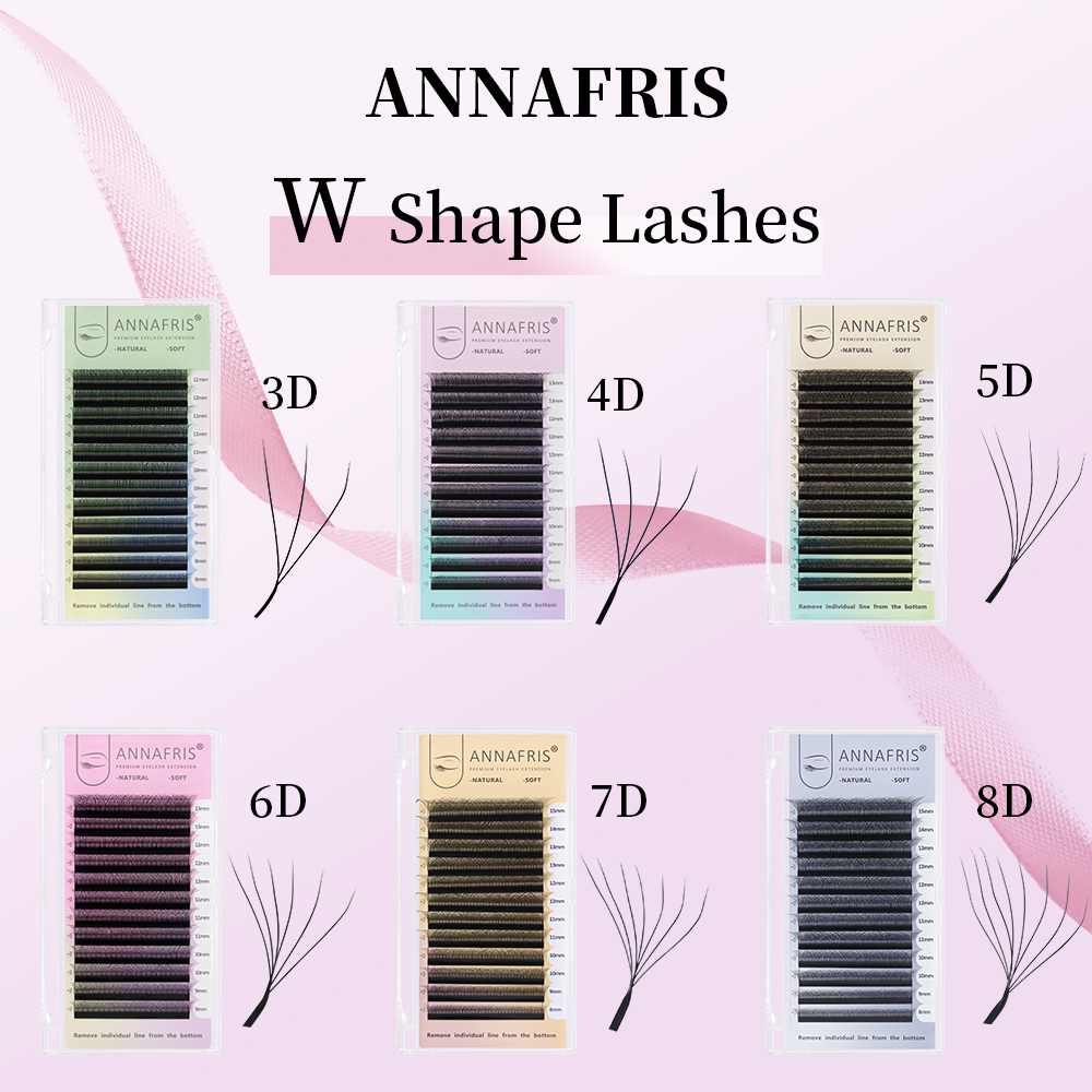 ANNAFRIS Premade Volume Fan YY - مراجعة Eyelash Extension Human Hair وسعره