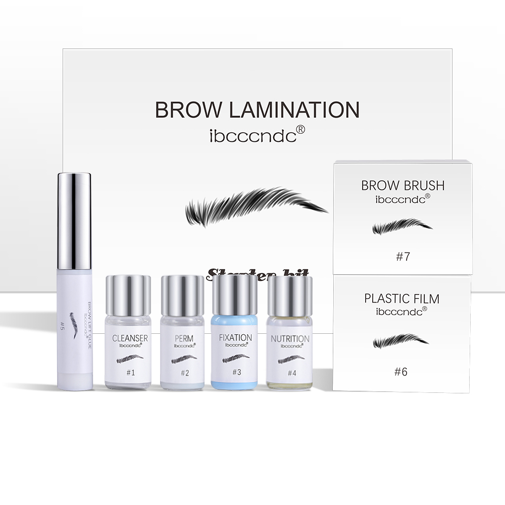 Brow Lamination Kit Semi-perma - مراجعة Eyelash Extension Full Set وسعره