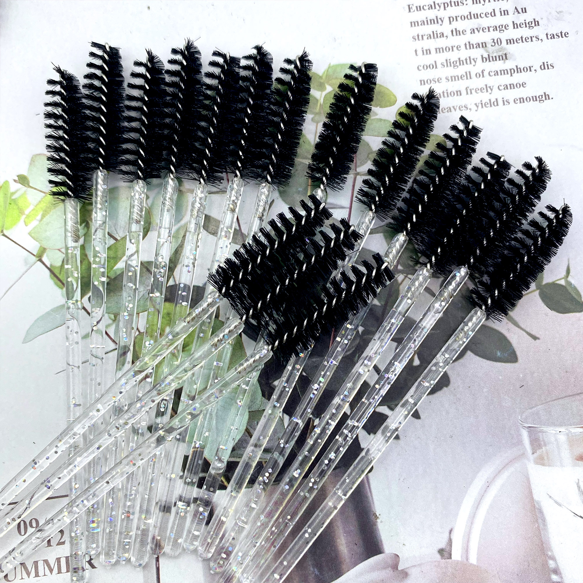 500PCS Eyelashes Brushes Set W - مراجعة Eyelash Extension Vendor وسعره