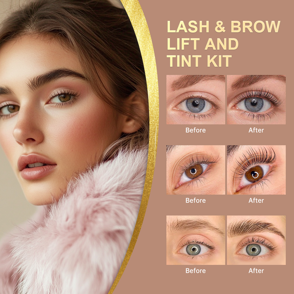 Lakerain Lash & Brow Lift and  - مراجعة Eyelash Extension Full Set وسعره