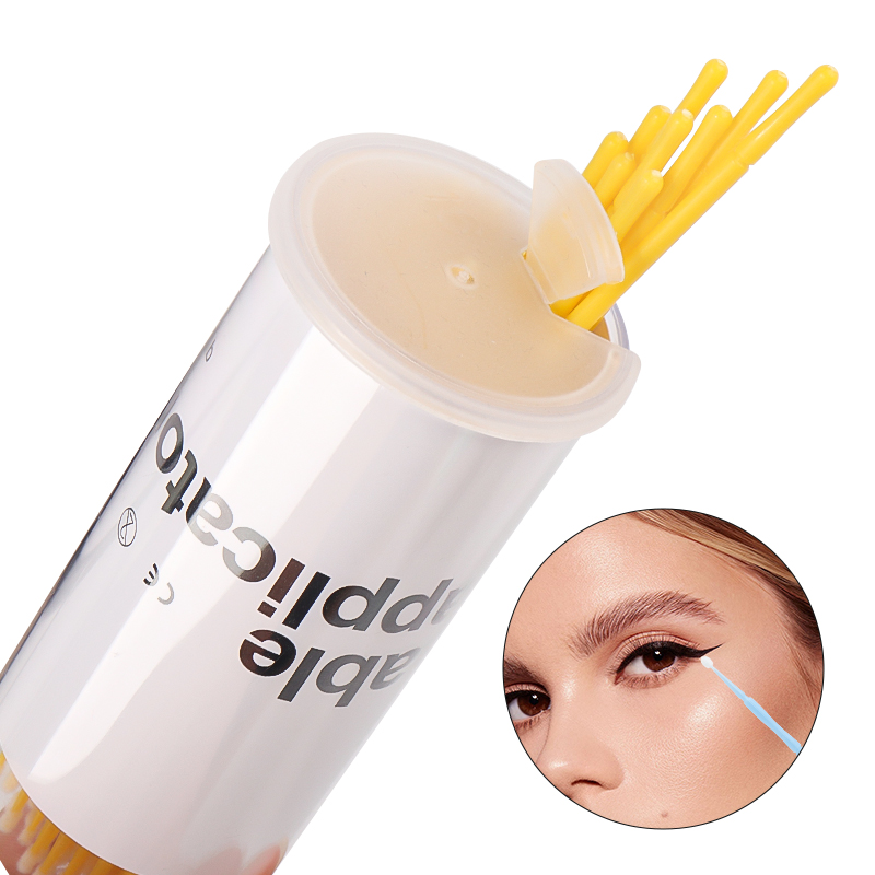 100pcs Disposable Eyelash Brus - مراجعة Eyelash Extension Vendor وسعره