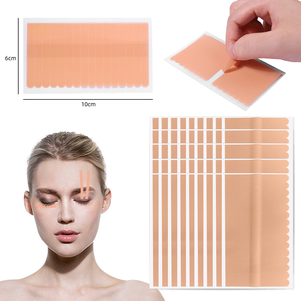 10/20pcs Eyelash Tape Non Wove - مراجعة Eyelash Extension Double Lash وسعره