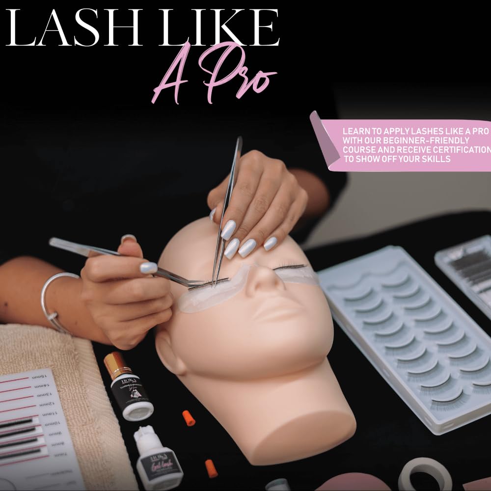 Professional Eyelash Extension - مراجعة Eyelash Extension Course وسعره