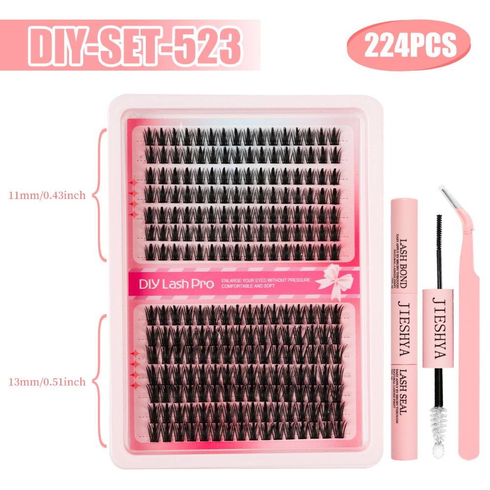 40D Cluster DIY Lash Extension - مراجعة Eyelash Extension Cat Eye وسعره