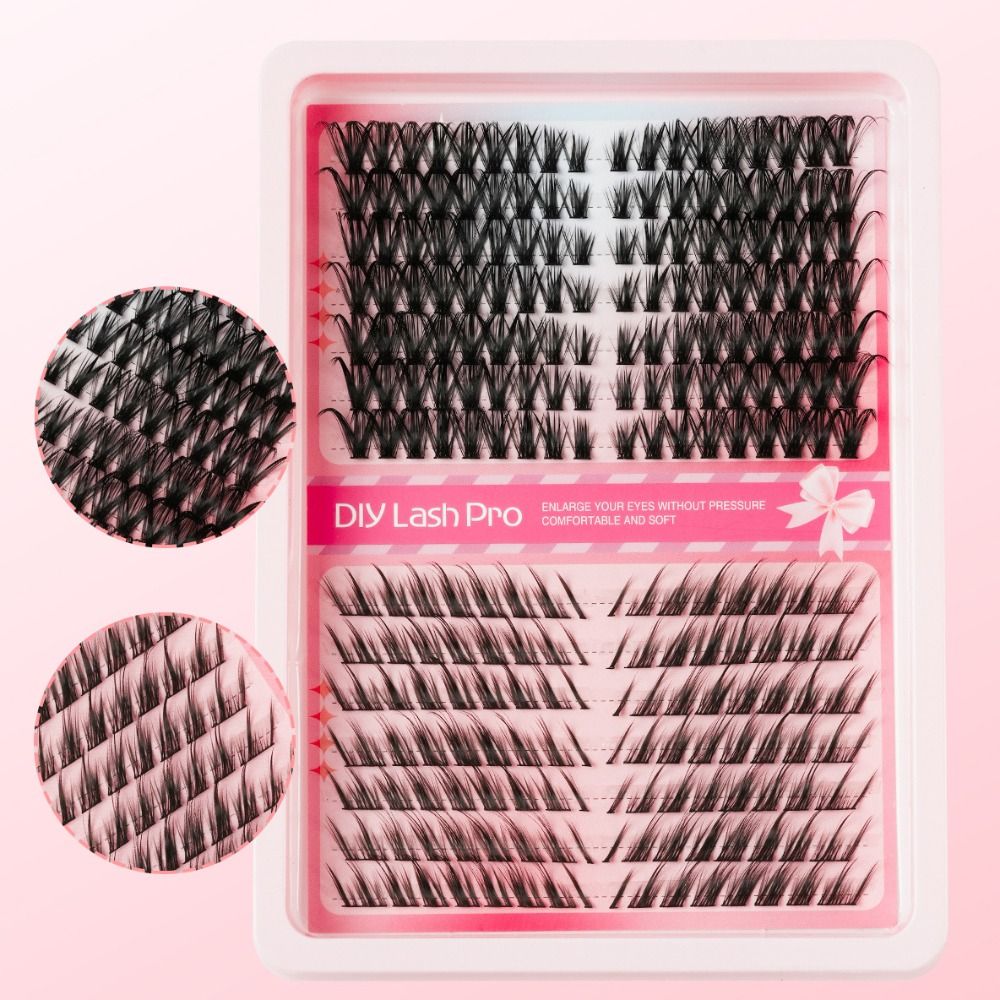 40D Cluster DIY Lash Extension - مراجعة Eyelash Extension Cat Eye وسعره