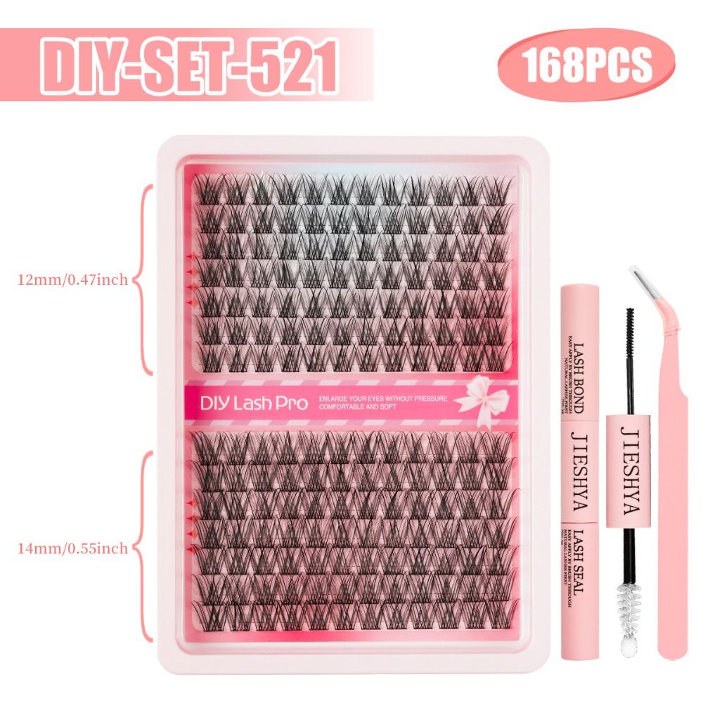 40D Cluster DIY Lash Extension - مراجعة Eyelash Extension Cat Eye وسعره
