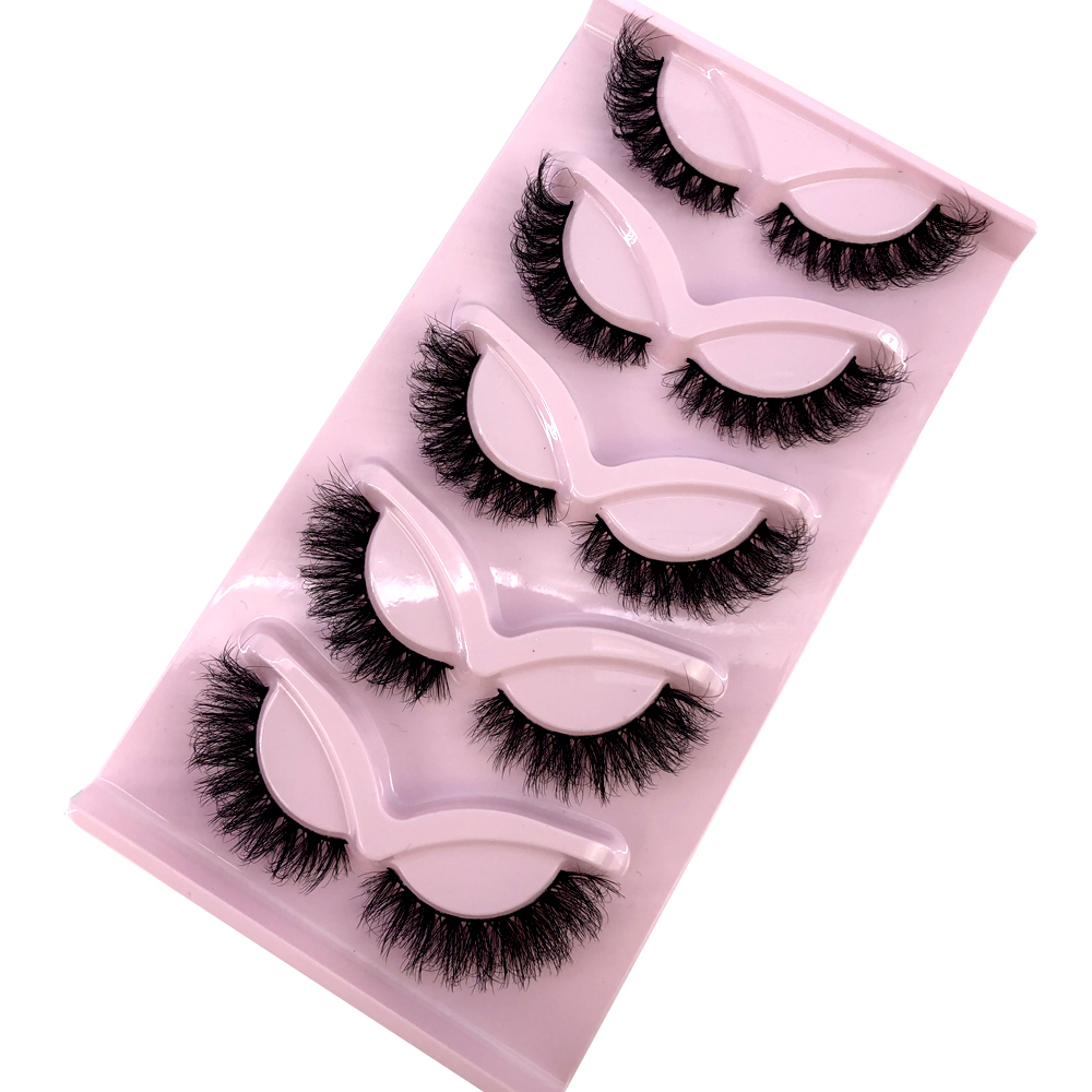HBZGTLAD New Cat Eye Lashes 5  - مراجعة Eyelash Extension Cat Eye وسعره