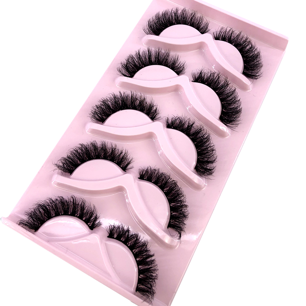 HBZGTLAD New Cat Eye Lashes 5  - مراجعة Eyelash Extension Cat Eye وسعره