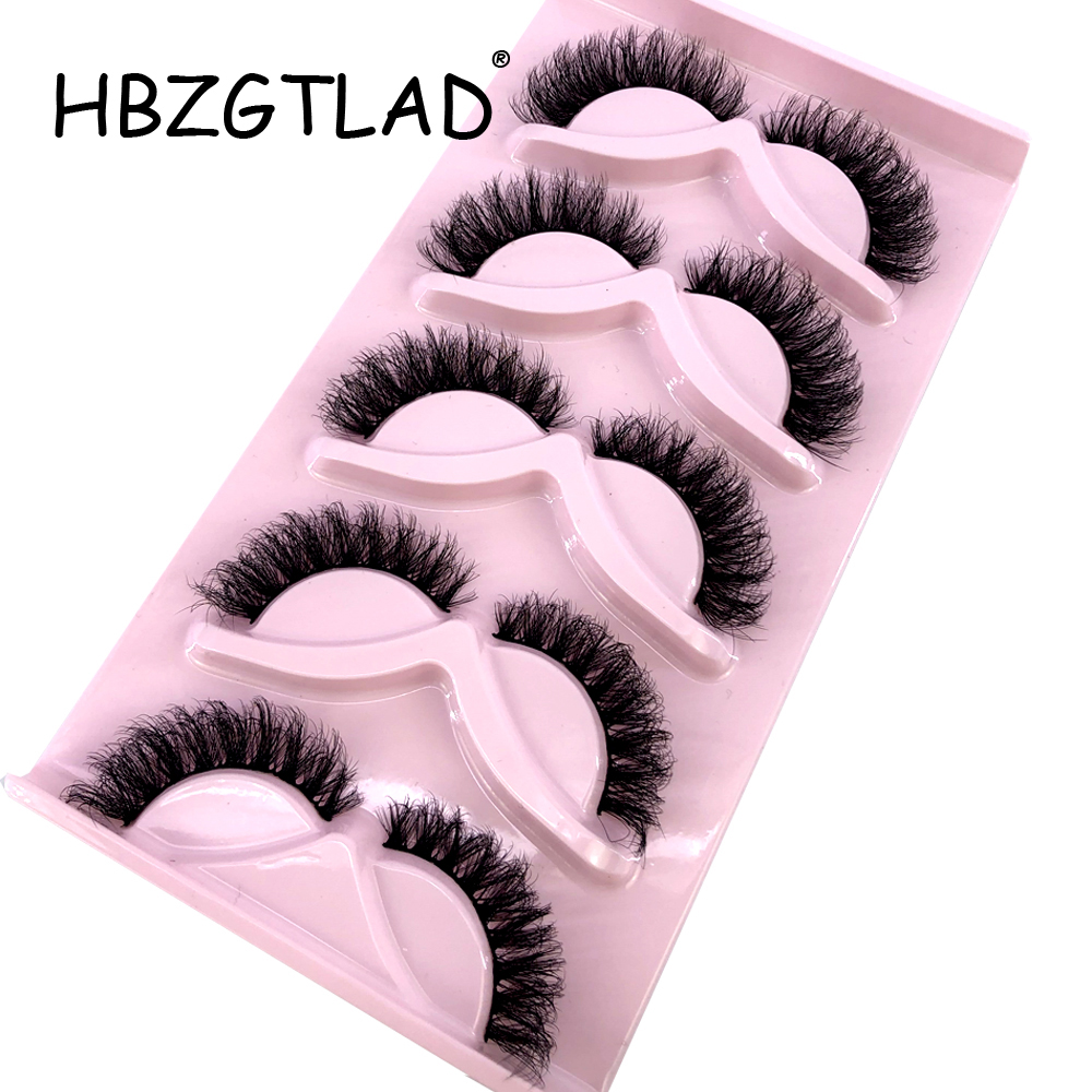 HBZGTLAD New Cat Eye Lashes 5  - مراجعة Eyelash Extension Cat Eye وسعره