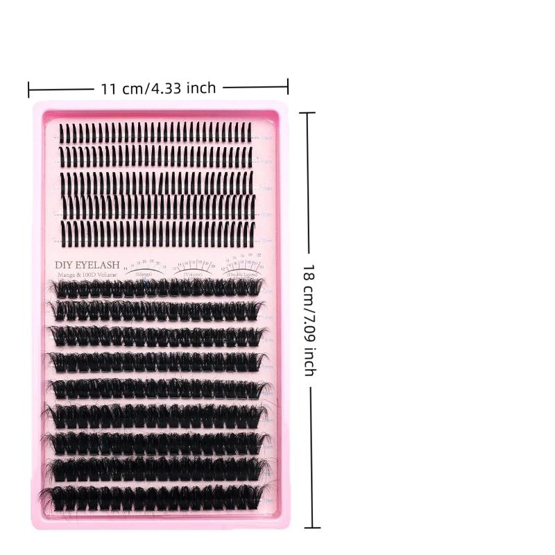 Volume Lash Clusters Mink Wisp - مراجعة Eyelash Extension Vendor وسعره