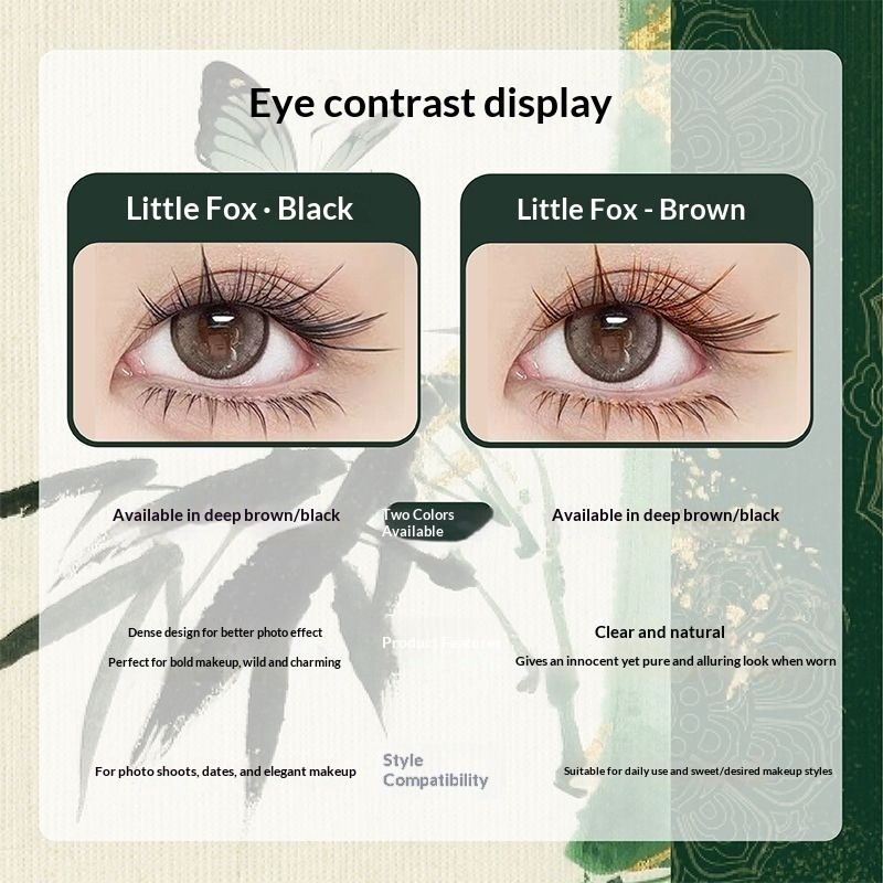 No Glue Little Fox Eyelashes S - مراجعة Eyelash Extension Uv Glue وسعره