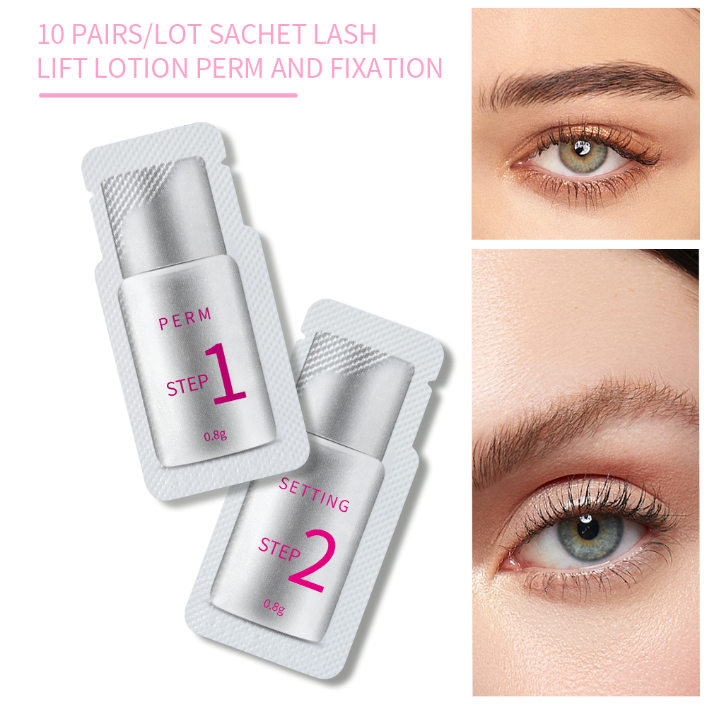 10 Pairs/Lot Eyelash Lifting L - مراجعة Eyelash Extension Full Set وسعره