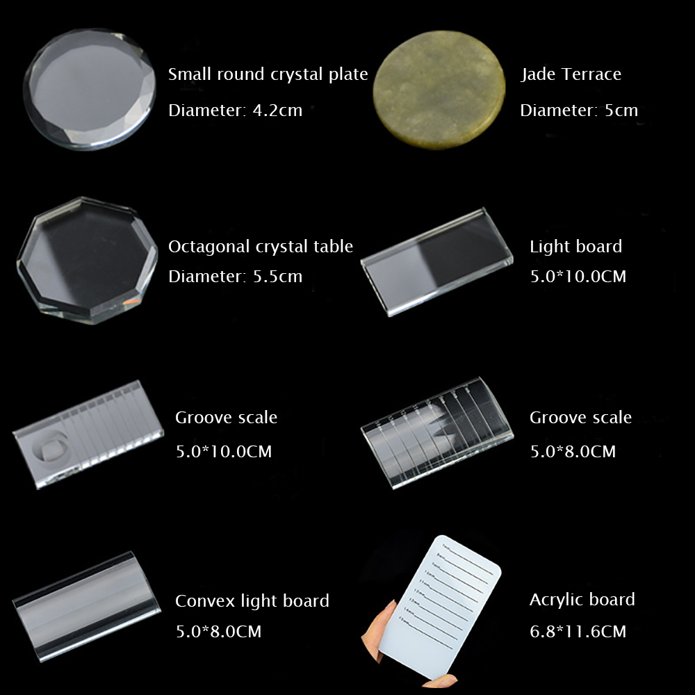 Eyelash Extension Pallet Cryst - مراجعة Lash Tray Organizer وسعره